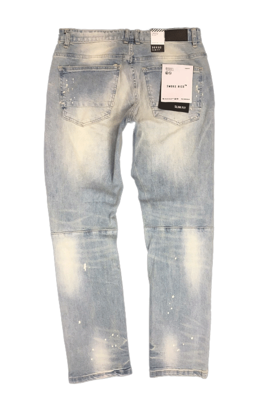 Smoke Rise Rip & Repair Harper/Blue Men Jeans JP21110R1