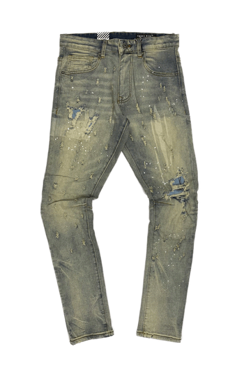 Smoke Rise Shotgun Semi Basic Industrial/Blue Men Jeans JP22503