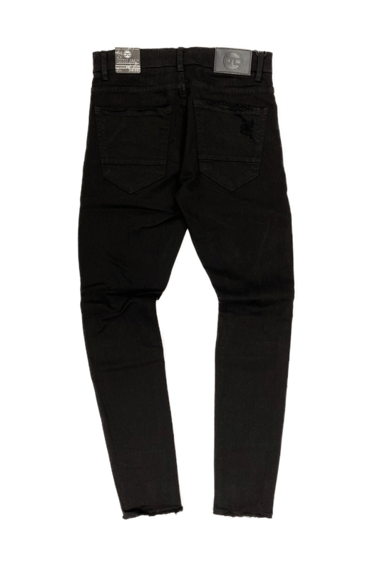 Jordan Craig Skinny Tapered Fit Black Men Jeans JR1078A