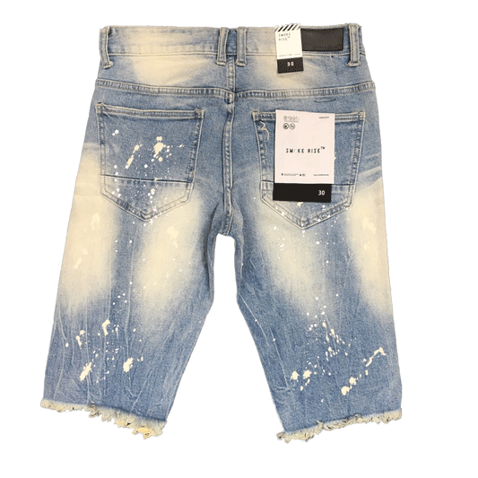 Smoke Rise Rip Off Semi Basic Brighton/Blue Men Shorts JS21121R