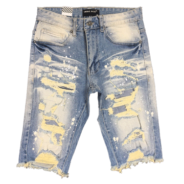 Smoke Rise Rip Off Semi Basic Brighton/Blue Men Shorts JS21121R