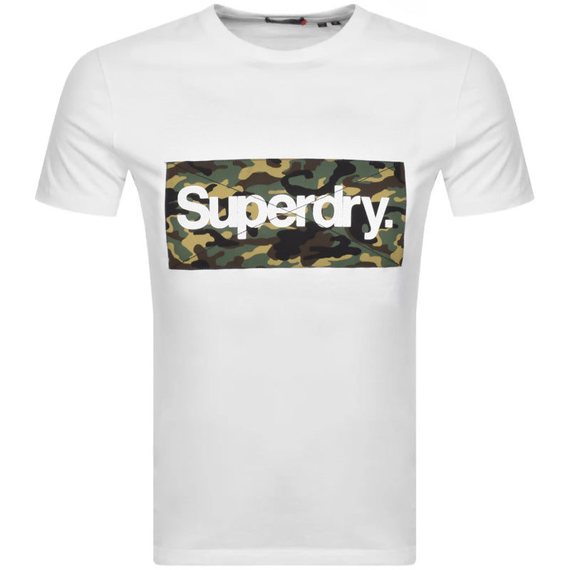 Superdry Cl Camo White Men T-Shirts M1010547A