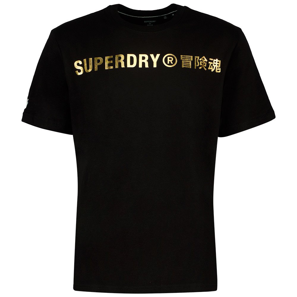 Superdry Cl Logo Foil Black Men T-Shirt M1011253A