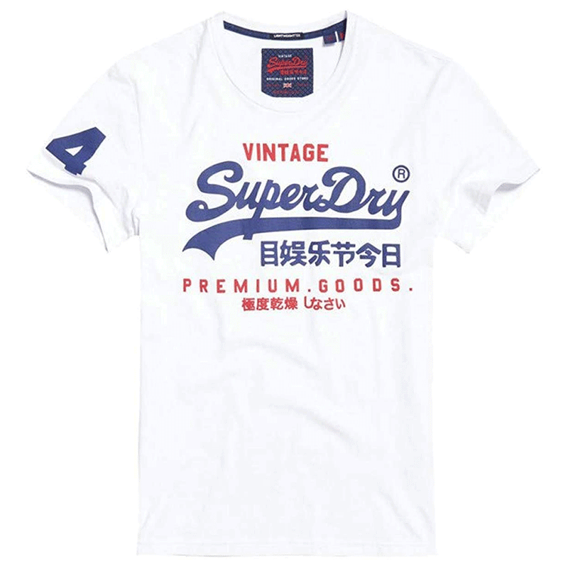 Superdry Premium Goods Duo Lite White Men T-Shirt M10992NT