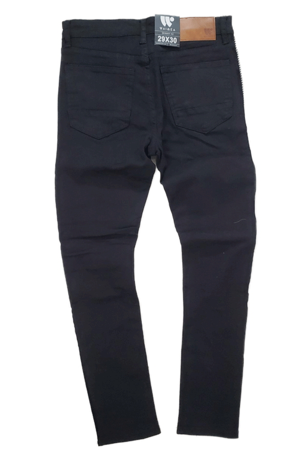 Waimea Side Tape Black Skinny Fit Men Jeans M4935T