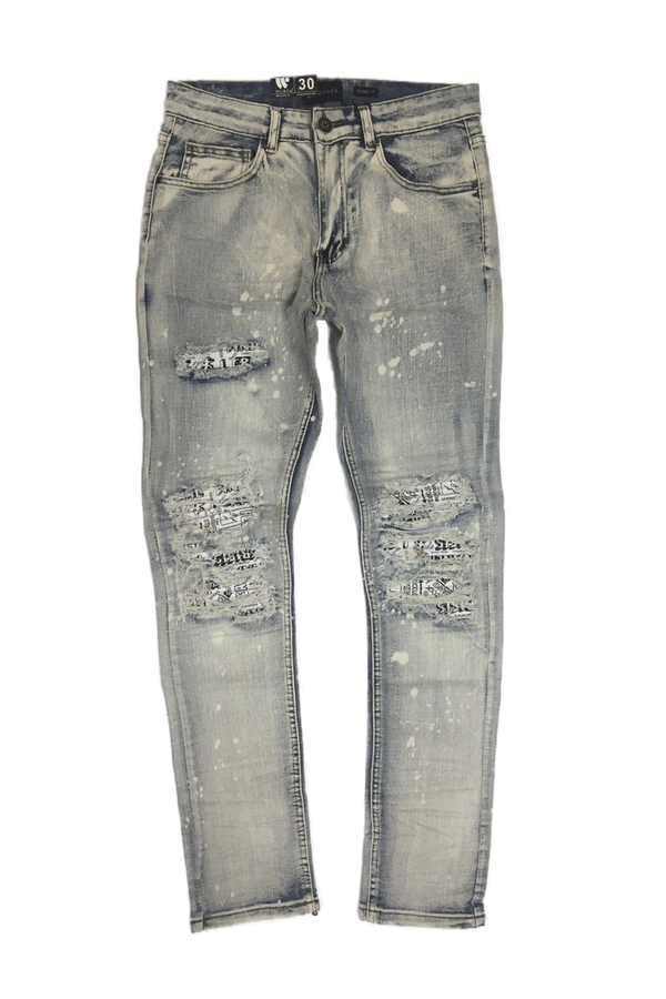 Waimea Skinny Fit Ant Bleach/Wash Men Jeans M5115D