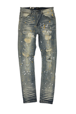 Waimea Skinny Fit LT. Blue/Wash Men Jeans M5176D