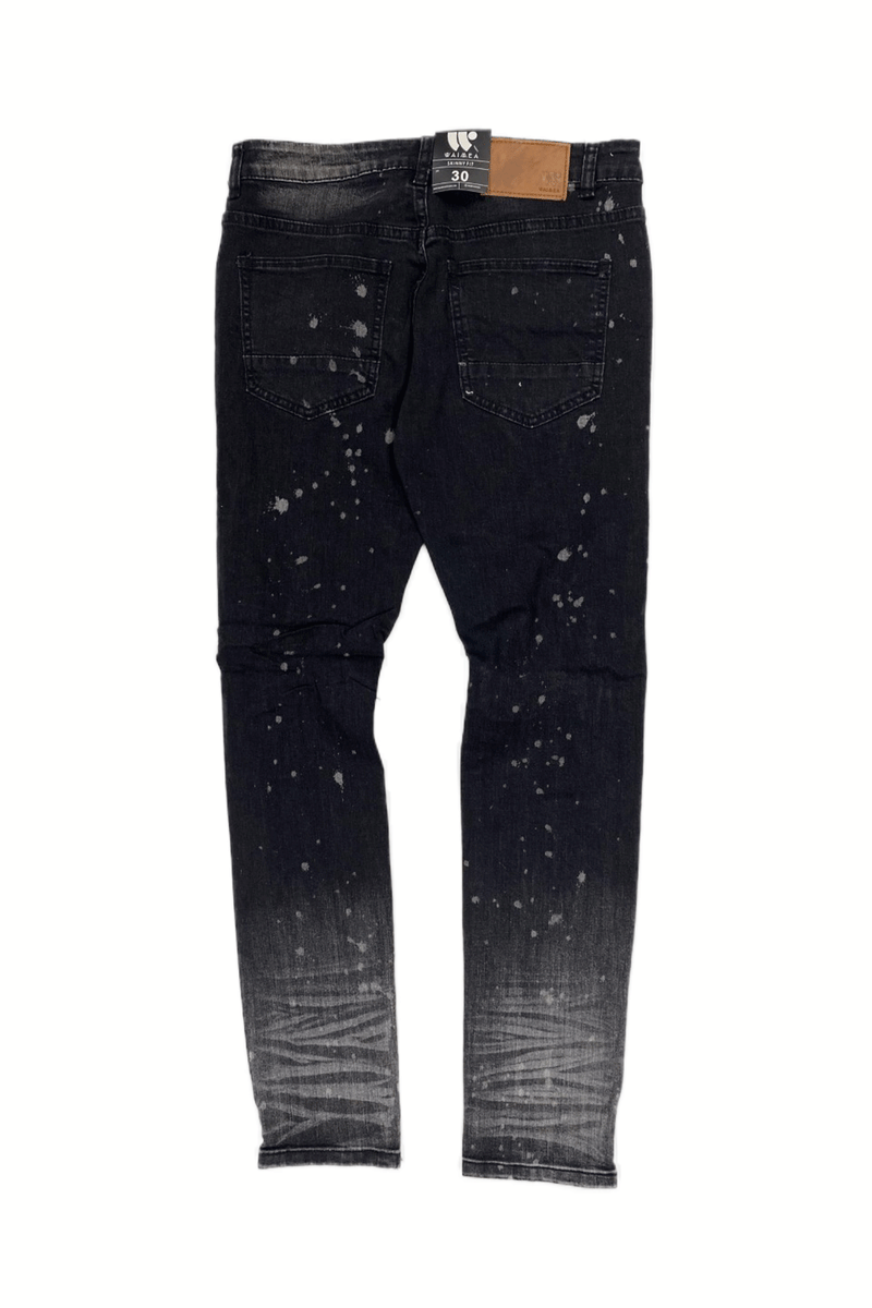 Waimea Skinny Fit Black/Wash Men Jeans M5195D
