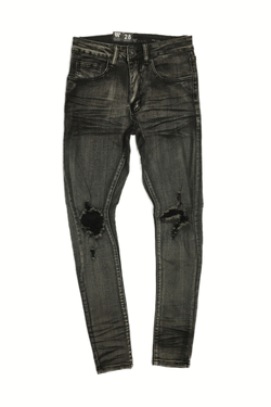 Waimea Super Skinny Black/Bleach Men Jeans M5345D
