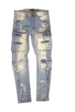 Waimea Skinny Fit Blue/Wash Men Jeans M5483D