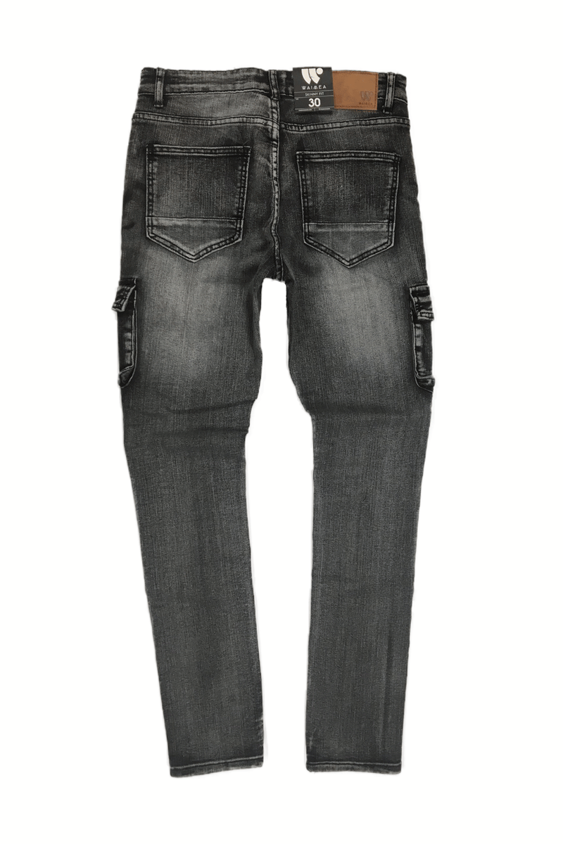 Waimea Skinny Fit Black/Wash Men Jeans M5547D