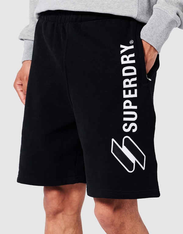 Superdry Code Sl Applique Black Men Sweat shorts M7110319A