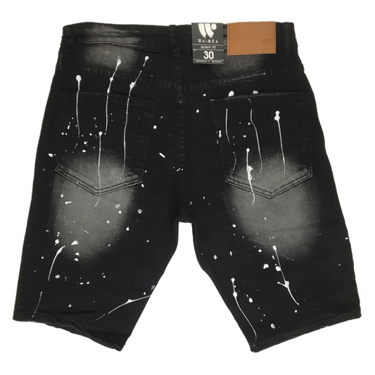 Waimea Motto Black/Wash Men Short M7228D