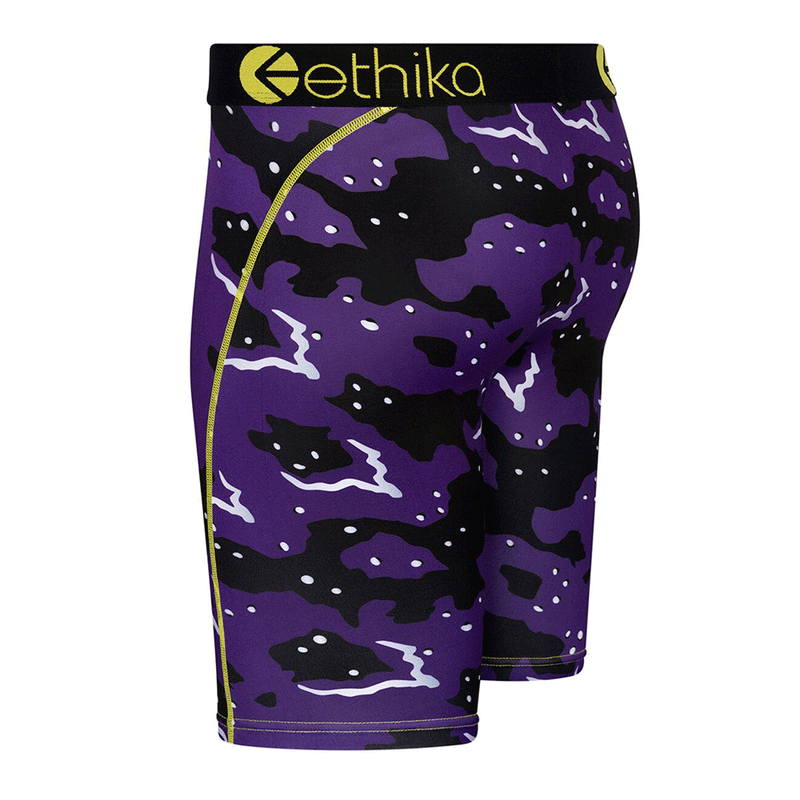 Ethika Purple Haze Black/Purple Men Boxer MLUS1774