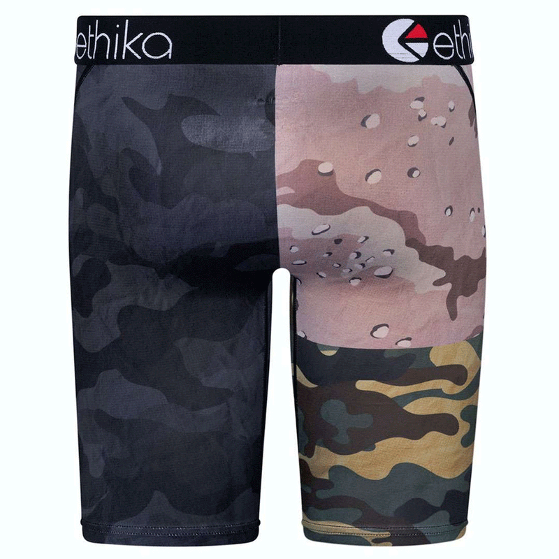 Ethika Red Camouflage Man Long Boxer Underwear Sports Pants Size US XXL