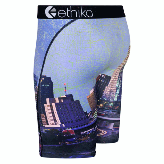 Ethika Wall Way Blue Men Boxer MLUS2498