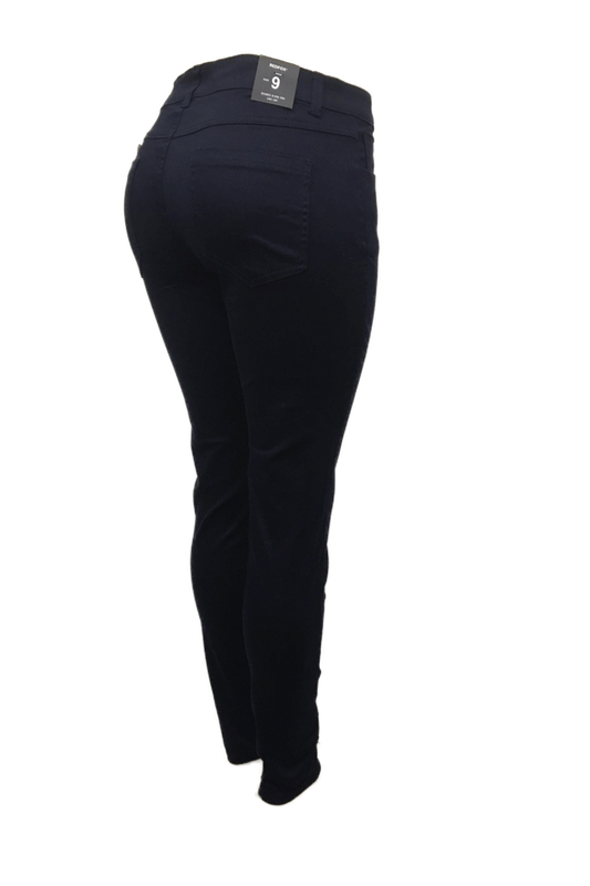 Red Fox Twill Skinny Navy Women Pant PL155