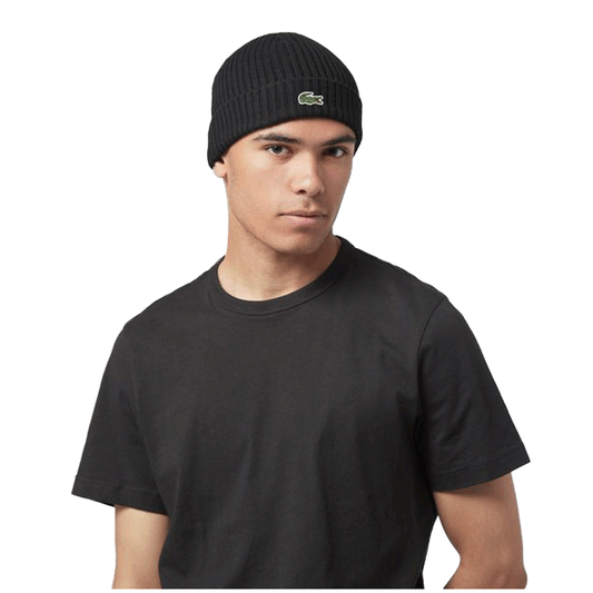 Lacoste Knitted Black Hats RB4162