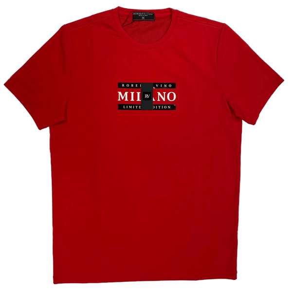 Roberto Vino Milano Red Men T-Shirts RVT33