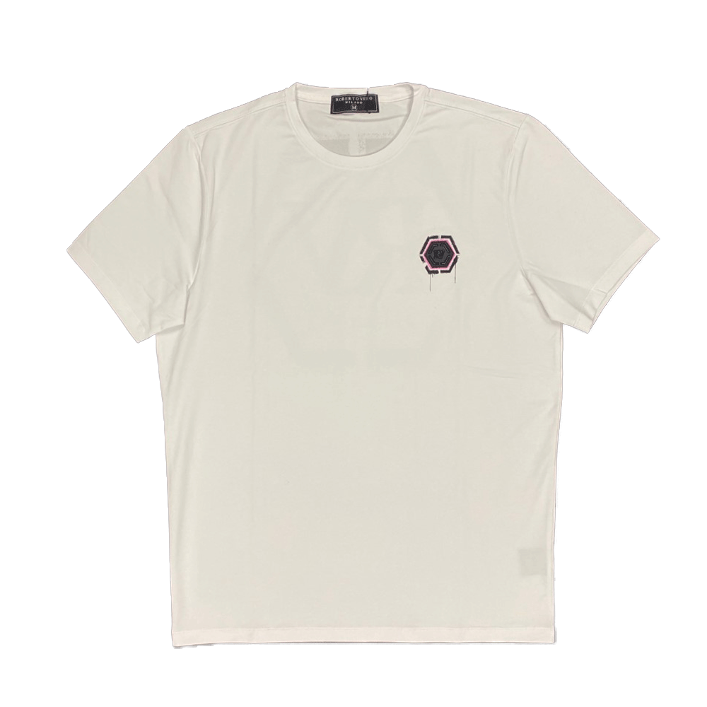 Roberto Vino Milano White Men T-Shirt RVT-11