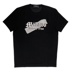 Roberto Vino Milano Black Men T-Shirts RVT-56