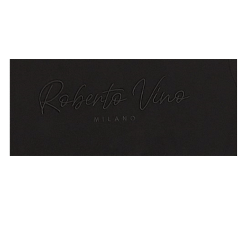 Roberto Vino Black/Black Men Long Sleeve T-Shirt RVTSHIRT-112