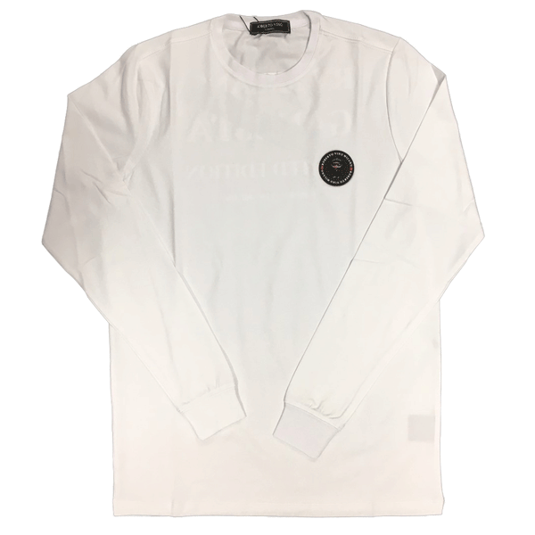 Roberto Vino White Men Long Sleeve T-Shirt RVTSHIRT-24