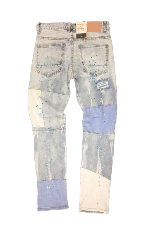 Smoke Rise Cut and Saw Mch/Blue Men Jeans SJP21390