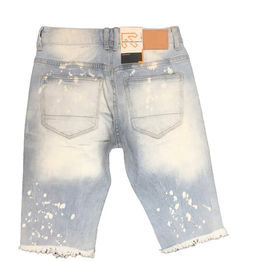 Smoke Rise Heave Rip Repair Denim Spkl/LT. Blue Men Shorts SJS21121