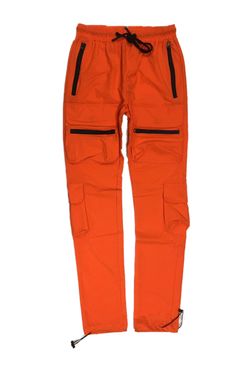 American Stitch Front Pocket Orange Men Joggers SS21-B403