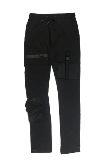 American Stitch Black Men Joggers SS22-B300