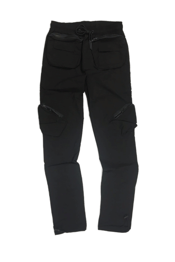 American Stitch Black Men Joggers SS22-B303