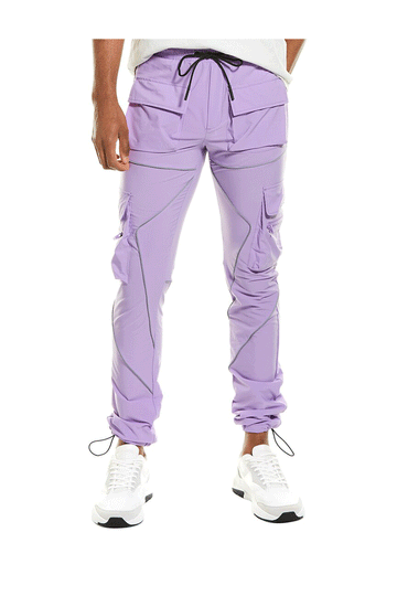 American Stitch 3M Strip Purple Men Jogger SU21-B205