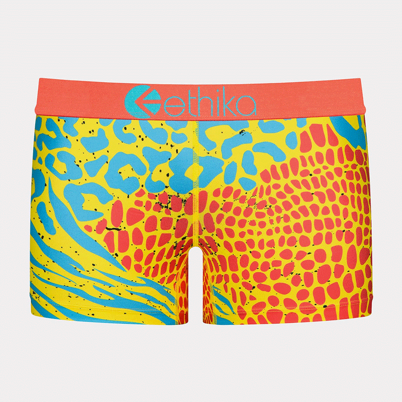 Ethika Exotic Skins Yellow/Orange Women Shorts WLUS1761 – Last Stop  Clothing Shops