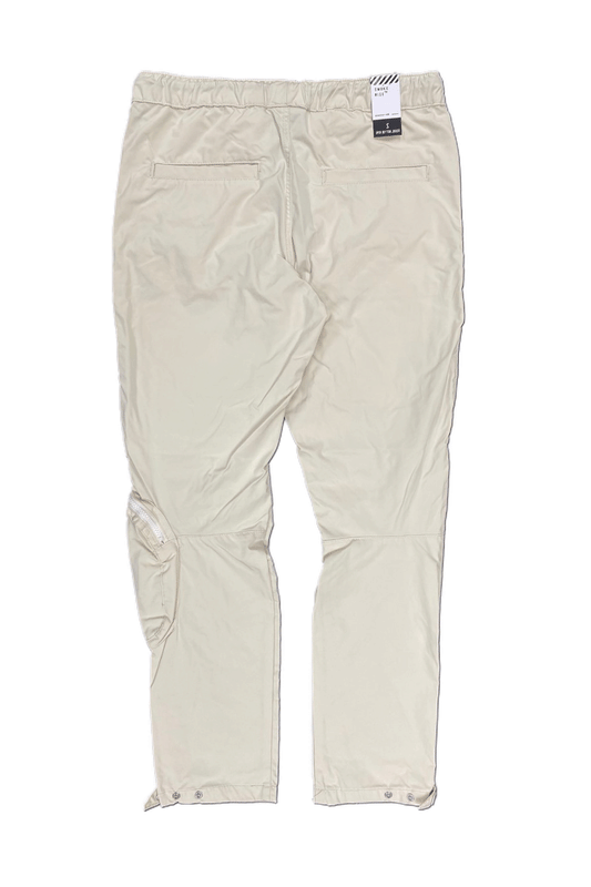 Smoke Rise Fashion Oatmeal Men Nylon Pants WP22282R