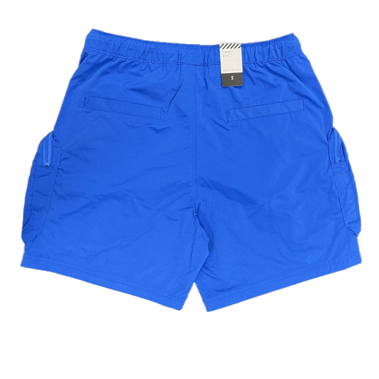 Smoke Rise Printed Nylon Royal Men Shorts WS23182