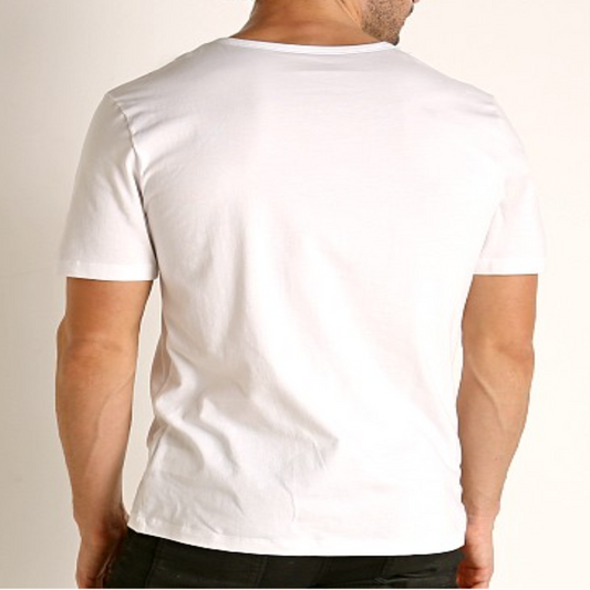 Hugo Boss White 3PACK MEN CREW NECK T-SHIRTS 50325385