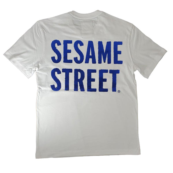 Dekryptic Sesame Street Cookie Monster  white Men T-Shirt TS994MSES